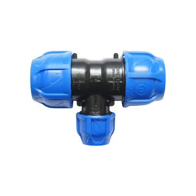 Quadrato a T di riduzione con filettatura interna D32x20x32mm, PN16 per sistemi di irrigazione - immagine 4