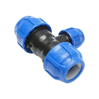 Quadrato a T di riduzione con filettatura interna D32x20x32mm, PN16 per sistemi di irrigazione - immagine 2