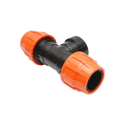Quadrato a T Layflat con olandese D75x75mm con filettatura interna, PN6 Poelsan - immagine 2