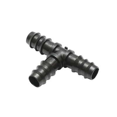Quadrato a T, connettore per tubo di gocciolamento D16x16x16mm per sistemi di irrigazione - immagine 2