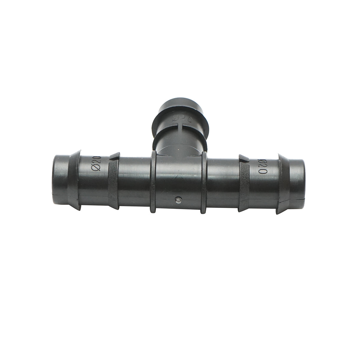 Quadrato a T, connettore per tubo di gocciolamento D20x20x20mm per sistemi di irrigazione - immagine 3