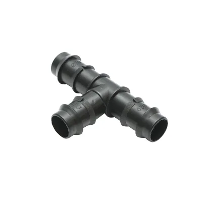 Quadrato a T, connettore per tubo di gocciolamento D20x20x20mm per sistemi di irrigazione - immagine 2