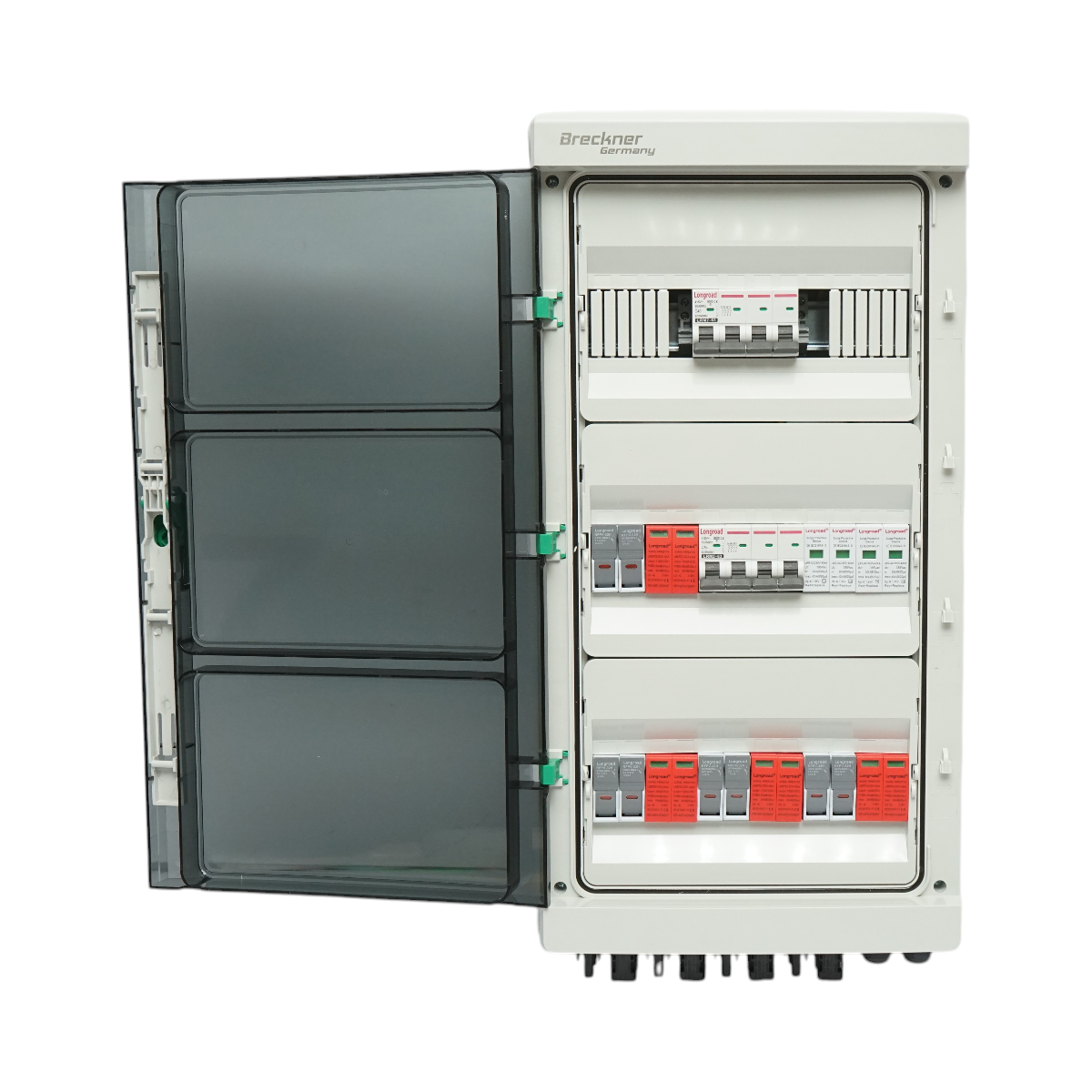 Quadro con fusibile di protezione da 380 V per impianti fotovoltaici DC/AC da 10-20 KW con 4 stringhe
