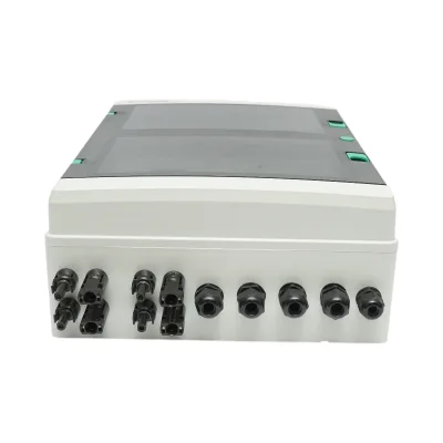 Quadro con fusibile di protezione da 380 V per impianti fotovoltaici DC/AC da 5-10 KW con 2 stringhe - immagine 3