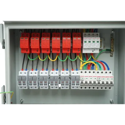 Quadro di protezione con fusibile 380V per impianti fotovoltaici 20-30KW DC/AC con 6 stringhe IP65 - immagine 4