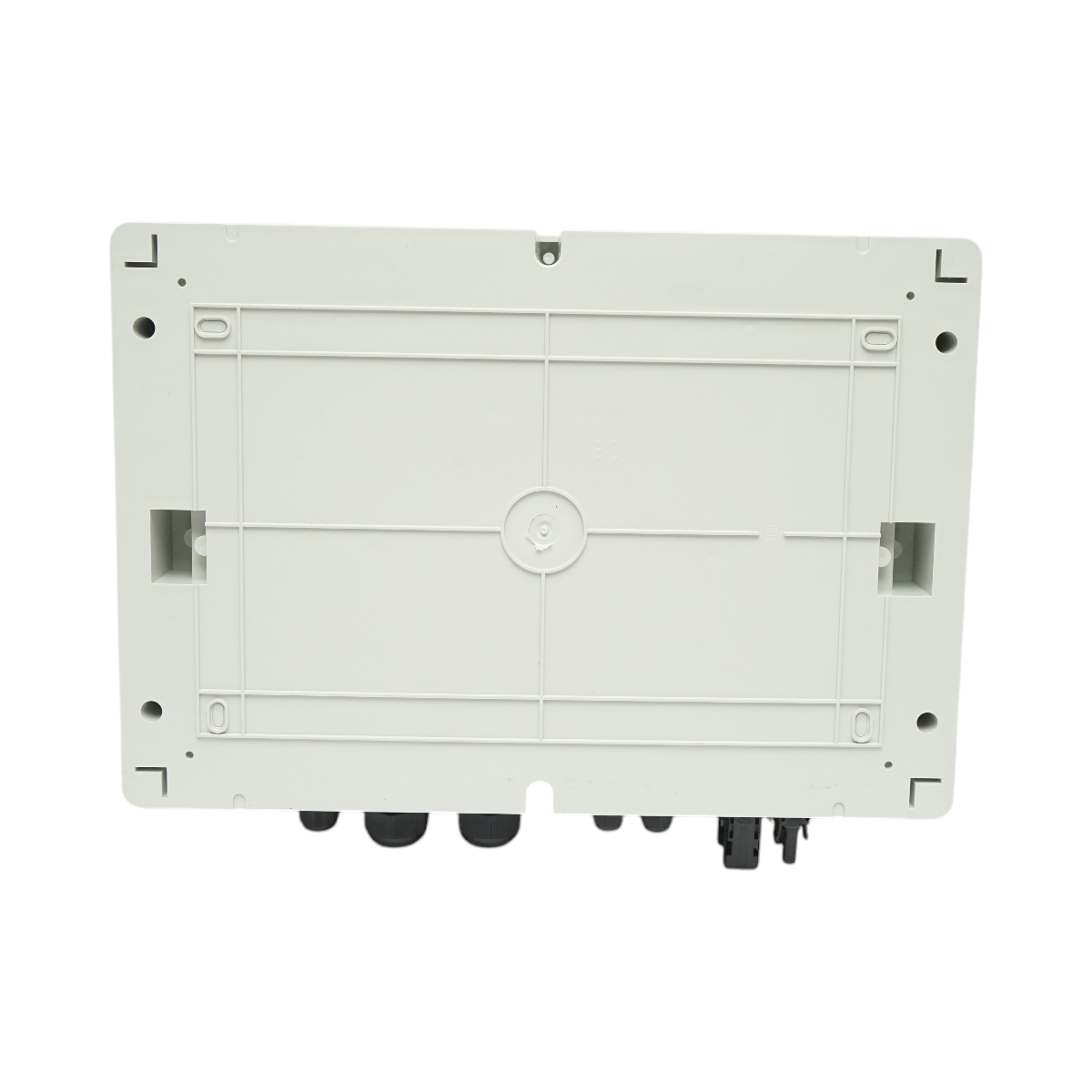 Quadro di protezione DC/AC equipaggiato per sistemi fotovoltaici da 3–5 kW, con protezione per batterie da 125 Ah, per inverter ON/OFF Grid prosumer. - immagine 4