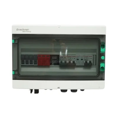 Quadro di protezione DC/AC equipaggiato per sistemi fotovoltaici da 3–5 kW, con protezione per batterie da 125 Ah, per inverter ON/OFF Grid prosumer. - immagine 2