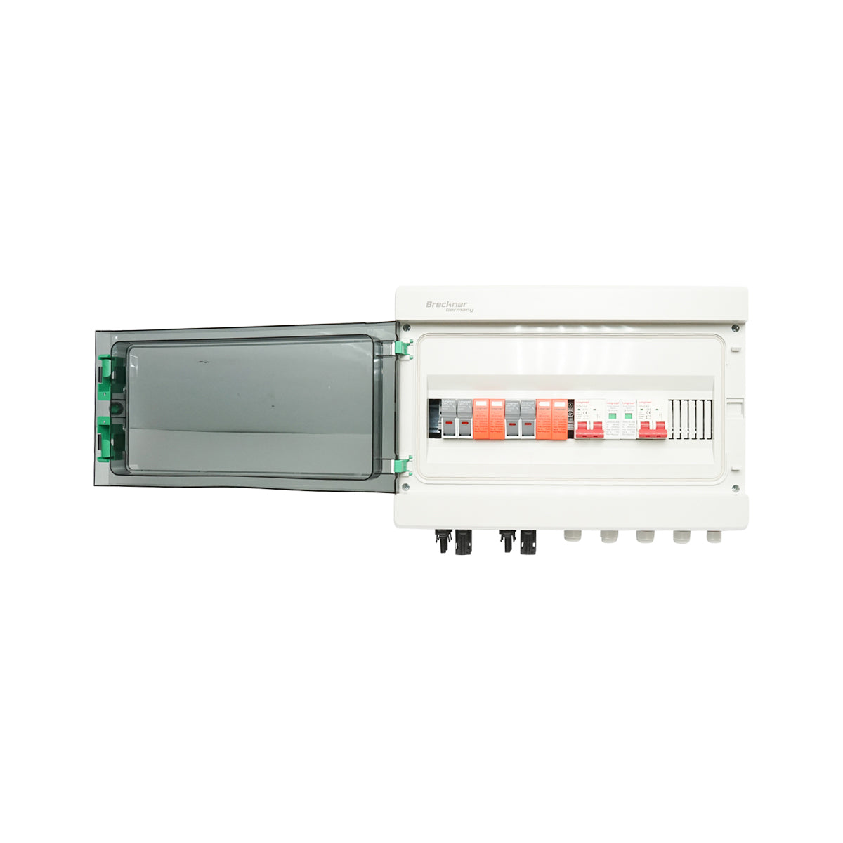 Quadro di protezione DC/AC equipaggiato per sistemi fotovoltaici da 3–6 kW con inverter ON/OFF Grid per prosumer.