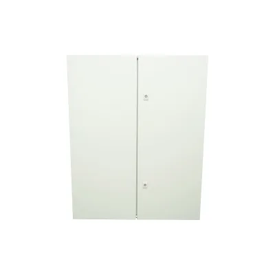 Quadro elettrico metallico con controquadro, PT 1000x800x300mm, IP65