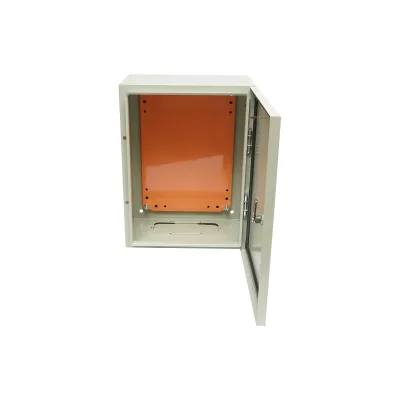 Quadro elettrico metallico con controquadro, PT 400x300x200mm, IP65 - immagine 2