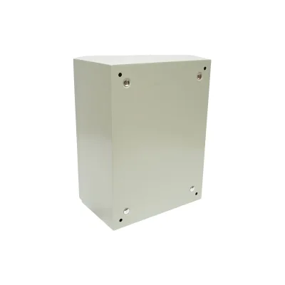Quadro elettrico metallico con controquadro, PT 400x300x200mm, IP65 - immagine 4
