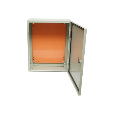 Quadro elettrico metallico con controquadro, PT 500x400x200mm, IP65 - immagine 2