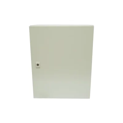 Quadro elettrico metallico con controquadro, PT 500x400x200mm, IP65