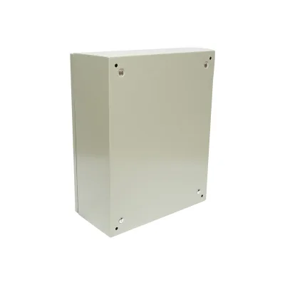 Quadro elettrico metallico con controquadro, PT 500x400x200mm, IP65 - immagine 4