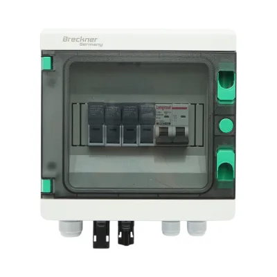 Quadro fusibili da 8 moduli, equipaggiato monofase per sistemi 3–6 kW Breckner Germany - immagine 2