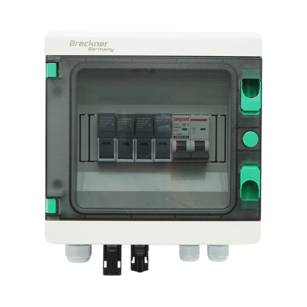 Quadro fusibili da 8 moduli, equipaggiato monofase per sistemi 3–6 kW Breckner Germany - immagine 2