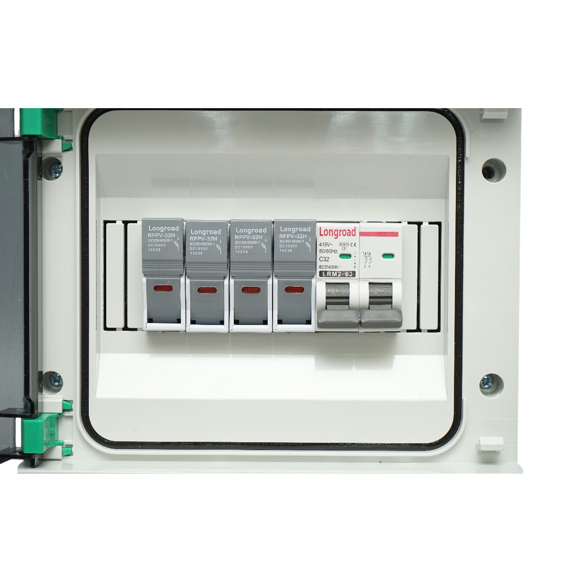 Quadro fusibili da 8 moduli, equipaggiato monofase per sistemi 3–6 kW Breckner Germany - immagine 3