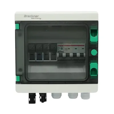 Quadro portafusibili a 8 moduli, dotato di trifase per impianti da 5-10KW Breckner Germany - immagine 2