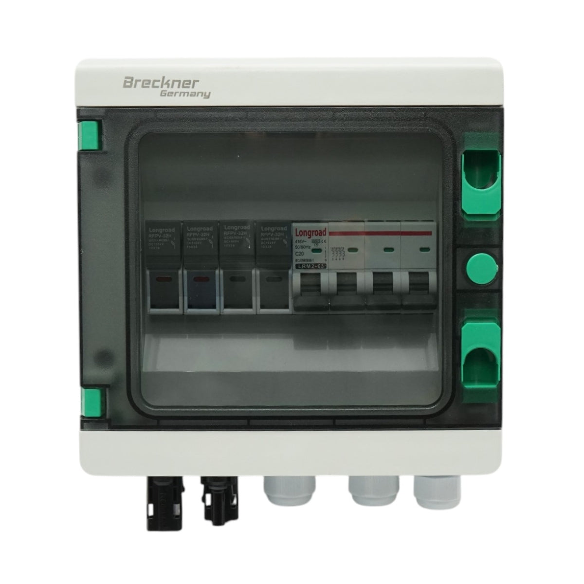 Quadro portafusibili a 8 moduli, dotato di trifase per impianti da 5-10KW Breckner Germany - immagine 2