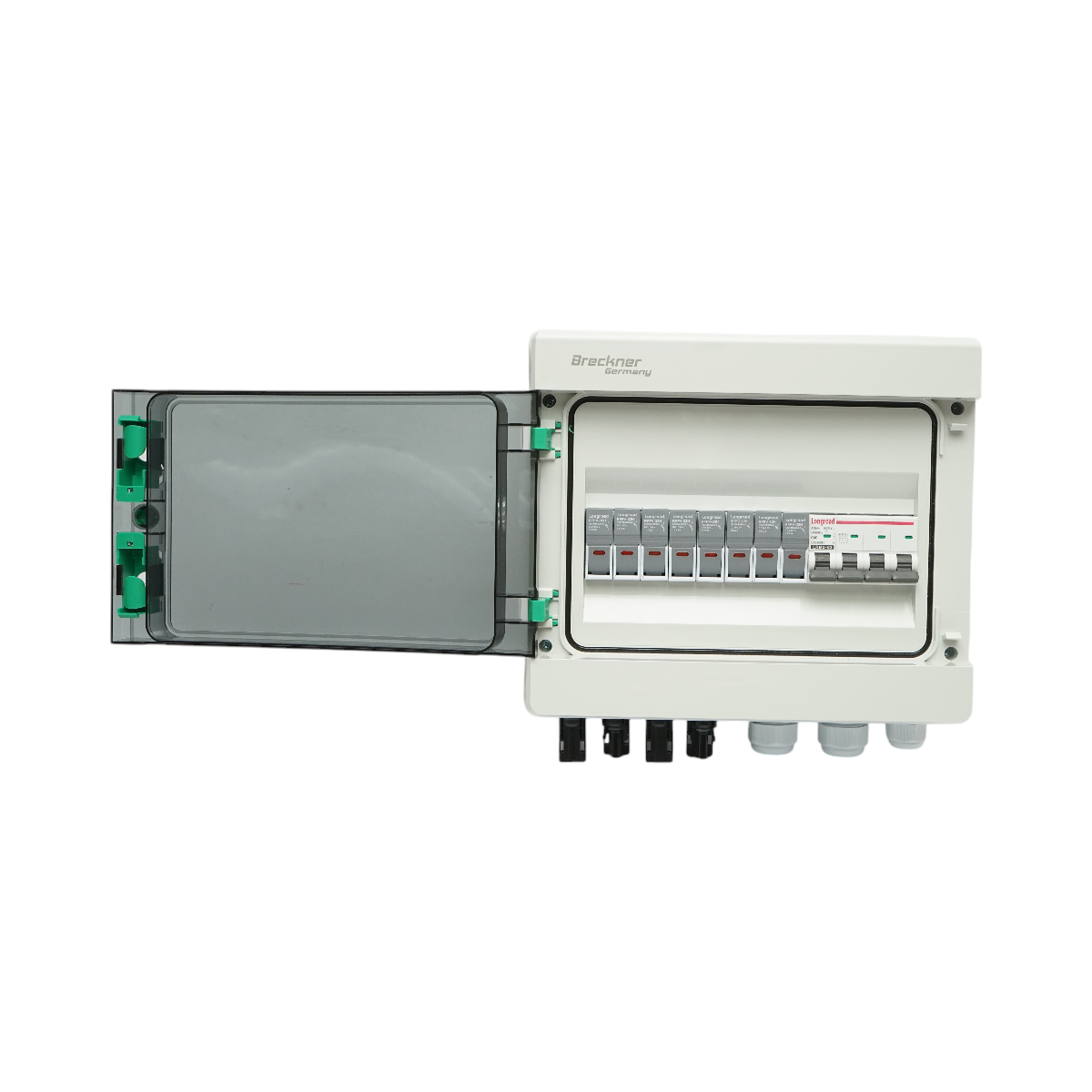 Quadro portafusibili da 12 moduli, dotato di trifase per impianti da 10-20KW Breckner Germany
