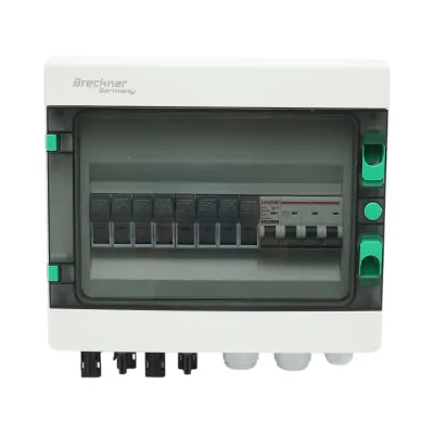 Quadro portafusibili da 12 moduli, dotato di trifase per impianti da 10-20KW Breckner Germany - immagine 2