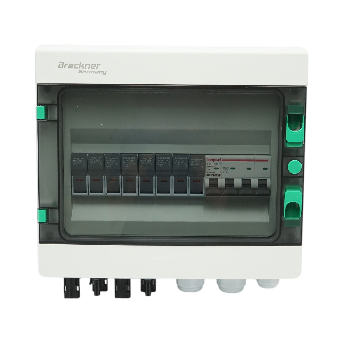 Quadro portafusibili da 12 moduli, dotato di trifase per impianti da 10-20KW Breckner Germany - immagine 2