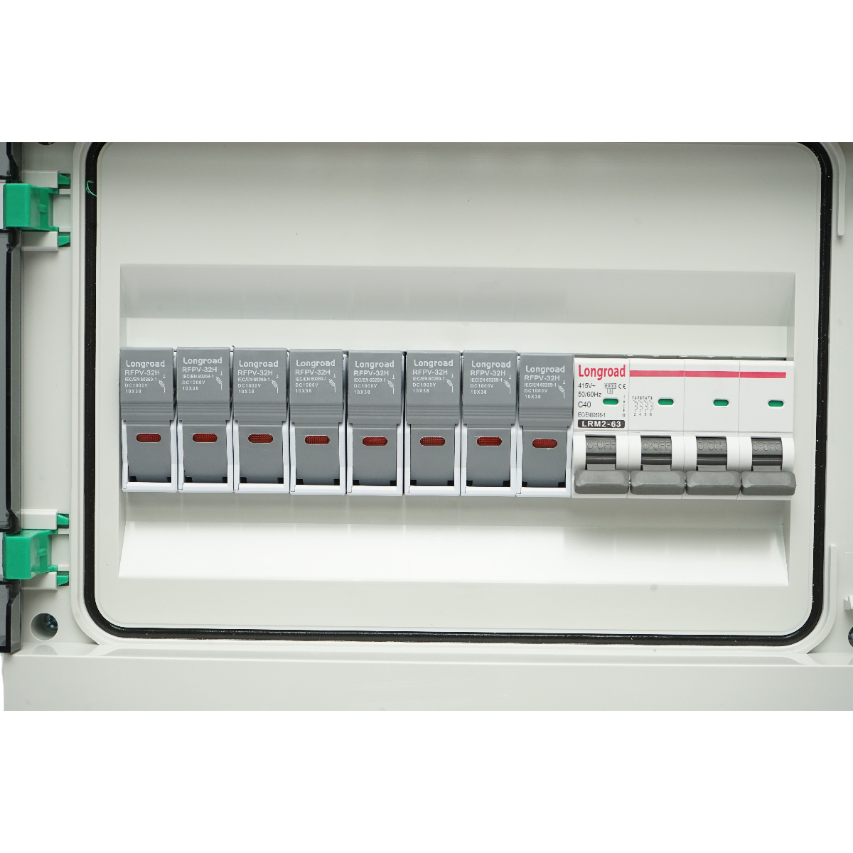 Quadro portafusibili da 12 moduli, dotato di trifase per impianti da 10-20KW Breckner Germany - immagine 3
