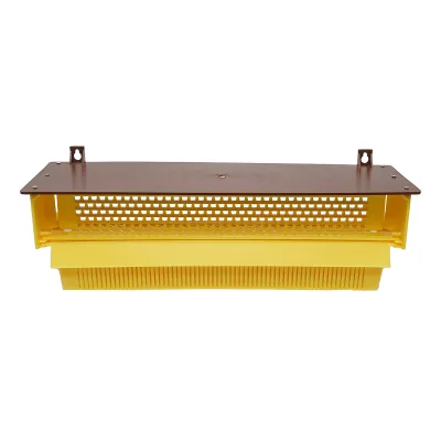 Raccoglitore di polline in plastica con vassoio 390x340x140 mm