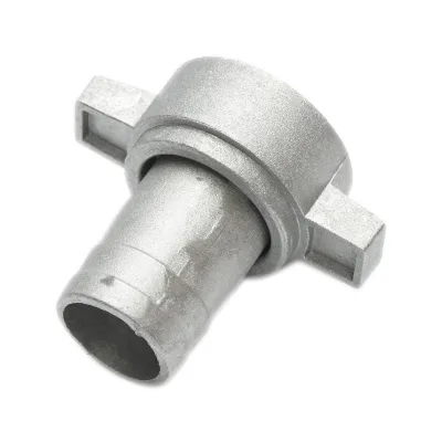 Raccordo  da 1 pollice con dado e guarnizione in alluminio per tubo di irrigazione acqua, antincendio, con filettatura interna - immagine 2