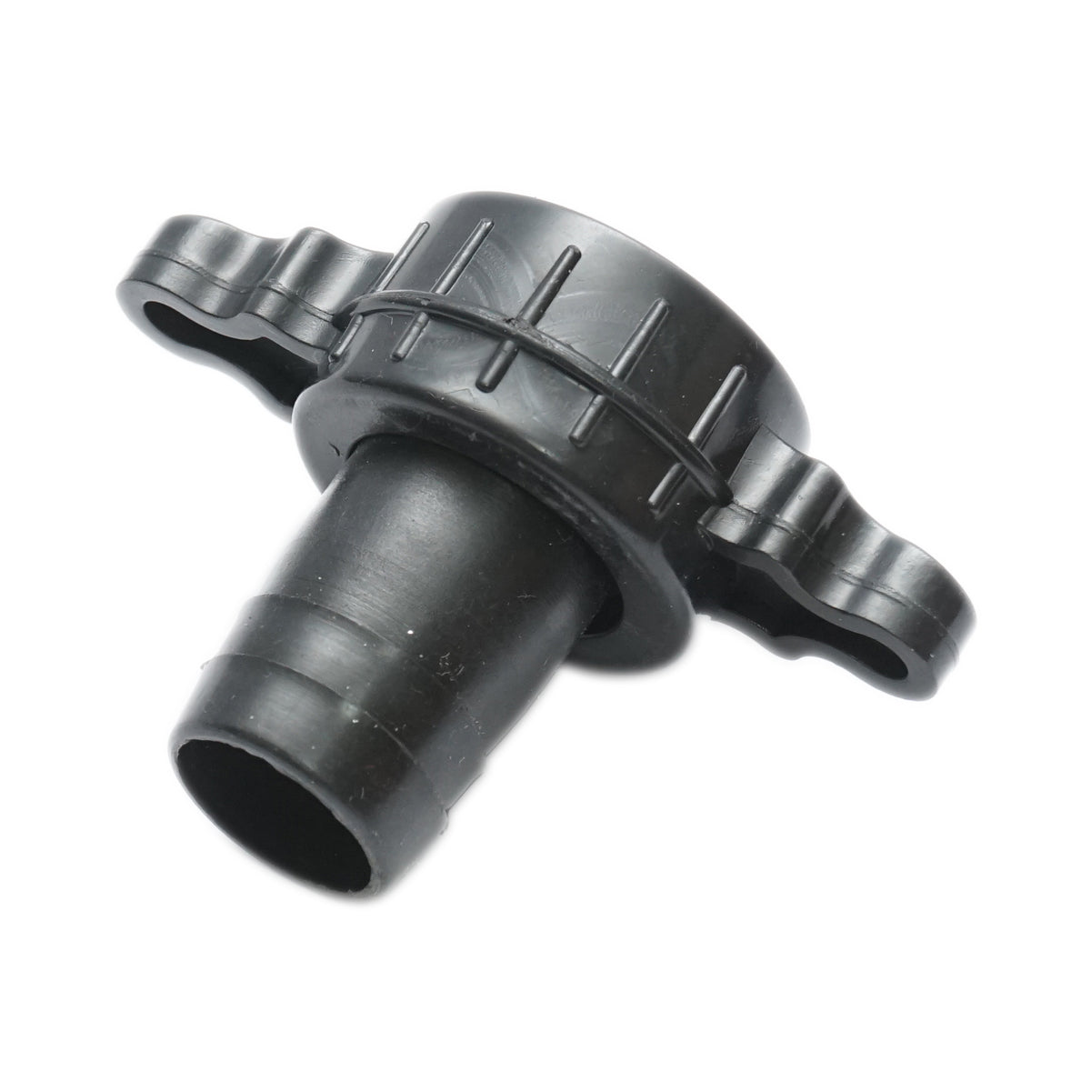 Raccordo  da 1 pollice con dado e guarnizione in PVC per tubo di irrigazione acqua con filettatura interna - immagine 3