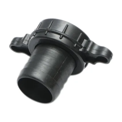 Raccordo  da 1,5 pollici con dado e guarnizione in PVC per tubo di irrigazione acqua con filettatura interna - immagine 3
