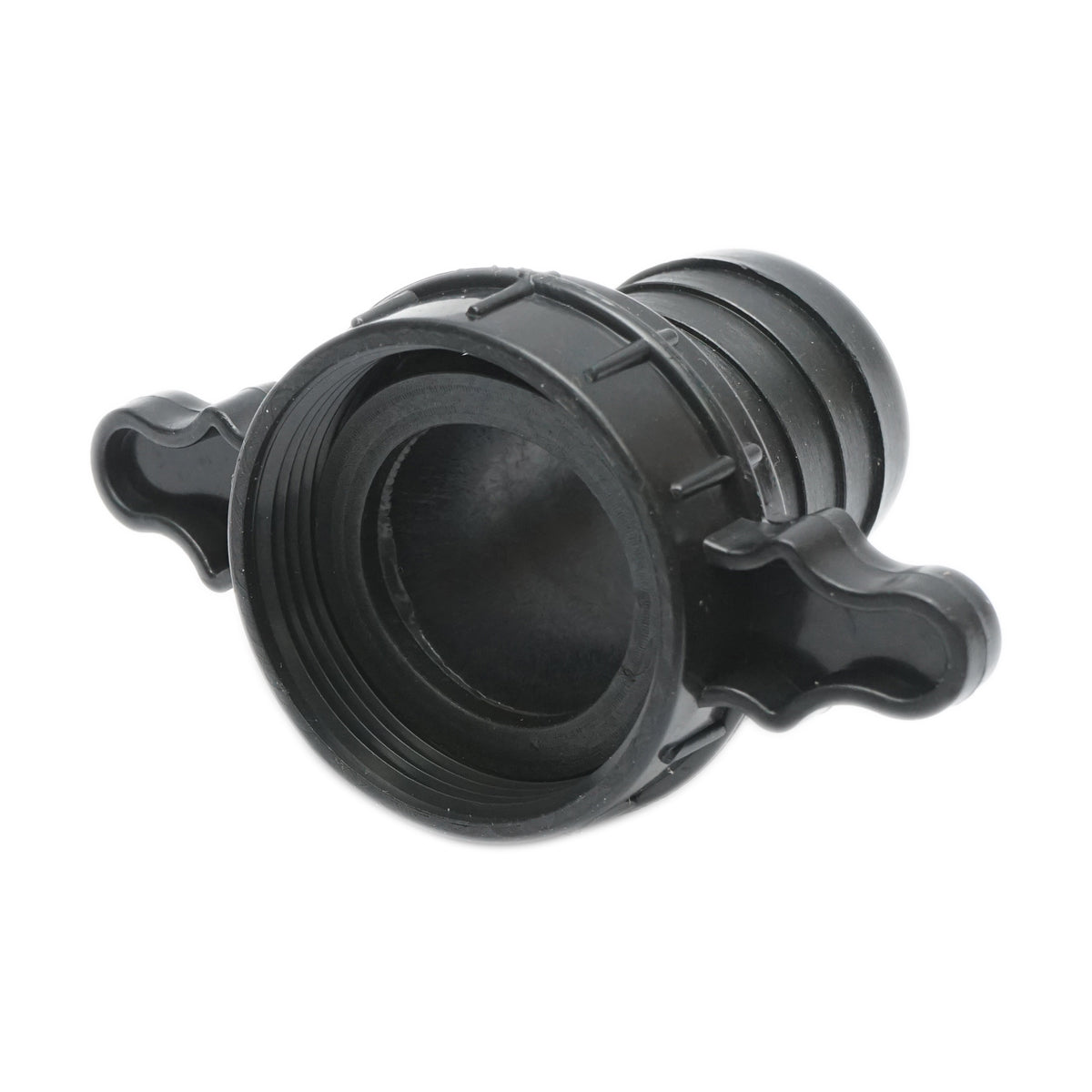 Raccordo  da 1,5 pollici con dado e guarnizione in PVC per tubo di irrigazione acqua con filettatura interna - immagine 4