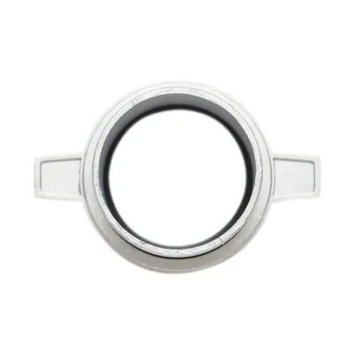 Raccordo  da 3 pollici con dado e guarnizione in alluminio per tubo di irrigazione acqua con filettatura interna - immagine 2