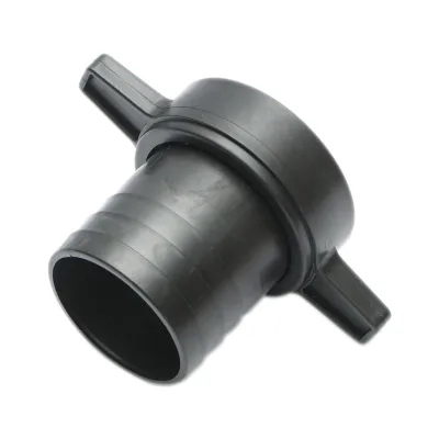 Raccordo  da 3 pollici con dado e guarnizione in PVC per tubo di irrigazione acqua con filettatura interna - immagine 4