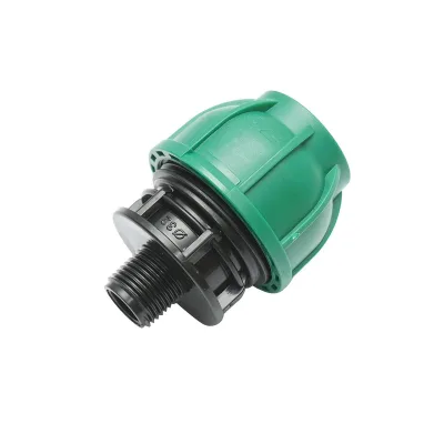 Raccordo a compressione 32mm X 1/2", per sistemi di irrigazione Manicotto Raccordo Tubi Raccordo di giunzione a compressione 32mm X 1/2" per sistemi di irrigazione - immagine 2