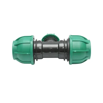 Raccordo a Compressione a "T" PN16-32mm X 20mm X 32mm per sistemi irrigazione Raccordo/Manicotto/Connettore Giunto a T per tubo irigazione - immagine 4