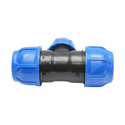 Raccordo a Compressione a T PN16-40 X 32 X 40mm per sistemi irrigazione Raccordo/Manicotto/Connettore a T per Tubo irigazione - immagine 4
