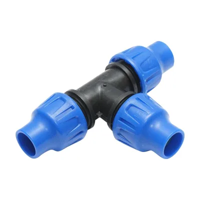 Raccordo a Compressione a “T” 20mm X 20mm X 20mm PN6 per sistemi irrigazione Raccordo/Manicotto/Connettore Giunto a T per tubo irigazione - immagine 3