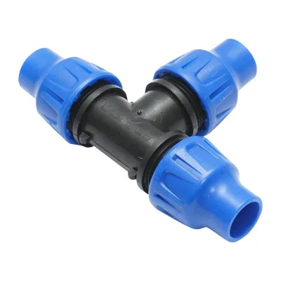 Raccordo a Compressione a “T” 20mm X 20mm X 20mm PN6 per sistemi irrigazione Raccordo/Manicotto/Connettore Giunto a T per tubo irigazione - immagine 4