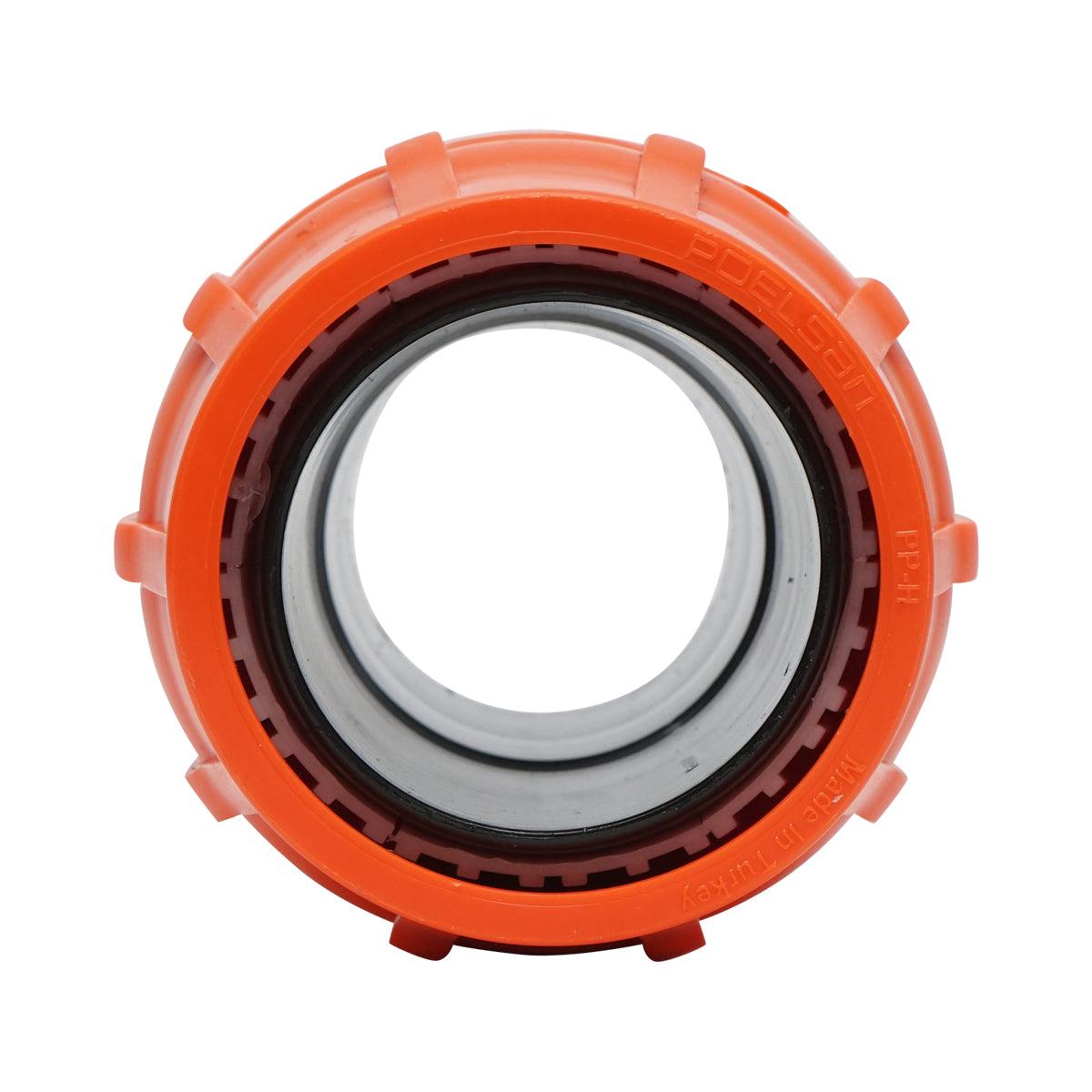 Raccordo a compressione Layflat, 3" X 3", PN6 per sistemi di irrigazione Manicotto Raccordo Tubi Raccordo di giunzione a compressione 3" X 3", PN6 per sistemi di irrigazione - immagine 2