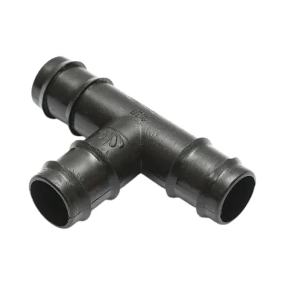 Raccordo a T con attacco uguale per tubo di irrigazione a goccia, 25x25x25 mm, per sistemi di irrigazione. - immagine 2