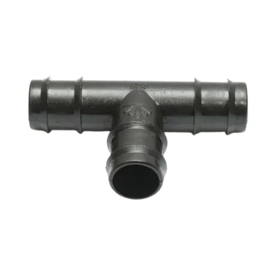 Raccordo a T con attacco uguale per tubo di irrigazione a goccia, 25x25x25 mm, per sistemi di irrigazione. - immagine 3