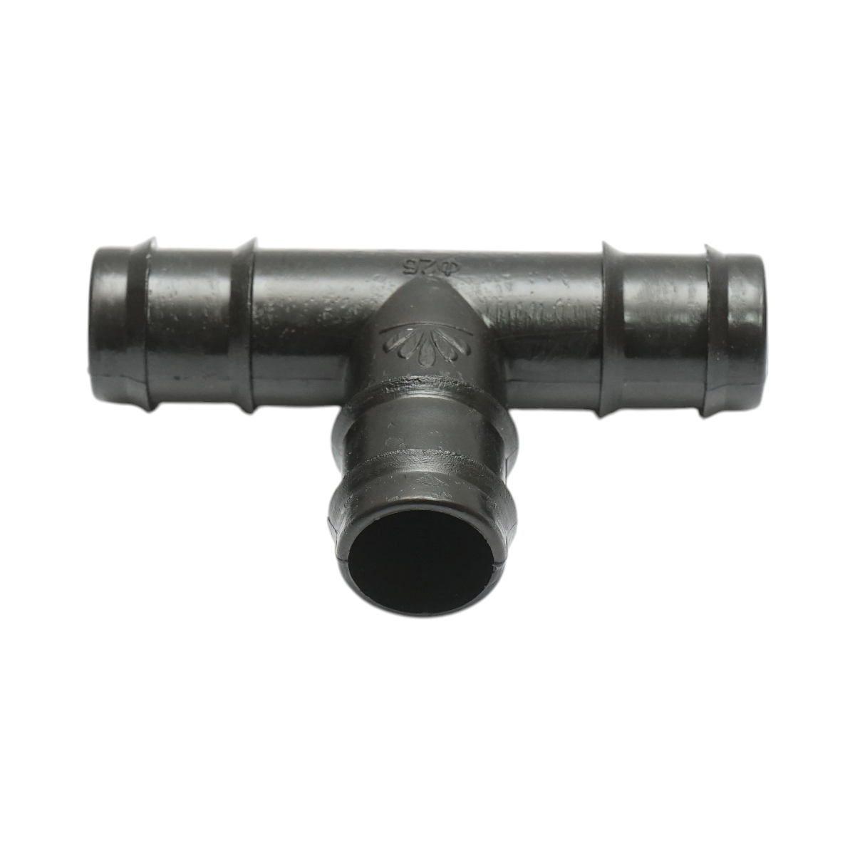 Raccordo a T con attacco uguale per tubo di irrigazione a goccia, 25x25x25 mm, per sistemi di irrigazione. - immagine 3