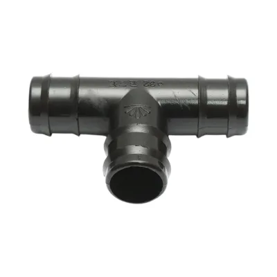 Raccordo a T con attacco uguale per tubo di irrigazione, 32x32x32 mm, per sistemi di irrigazione. - immagine 3