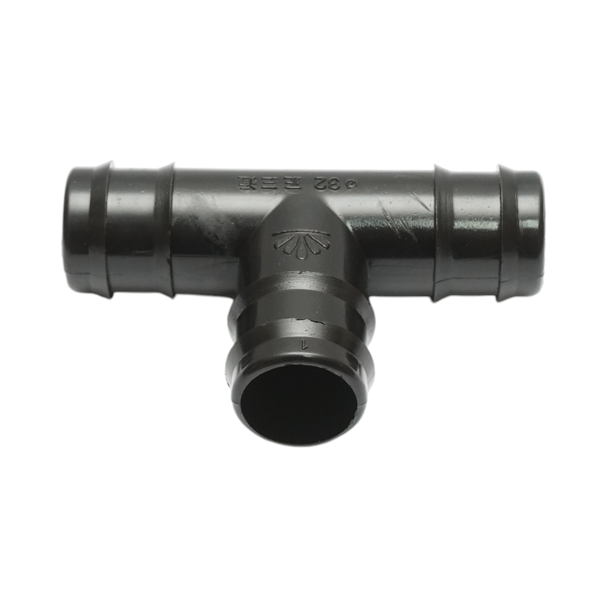 Raccordo a T con attacco uguale per tubo di irrigazione, 32x32x32 mm, per sistemi di irrigazione. - immagine 3