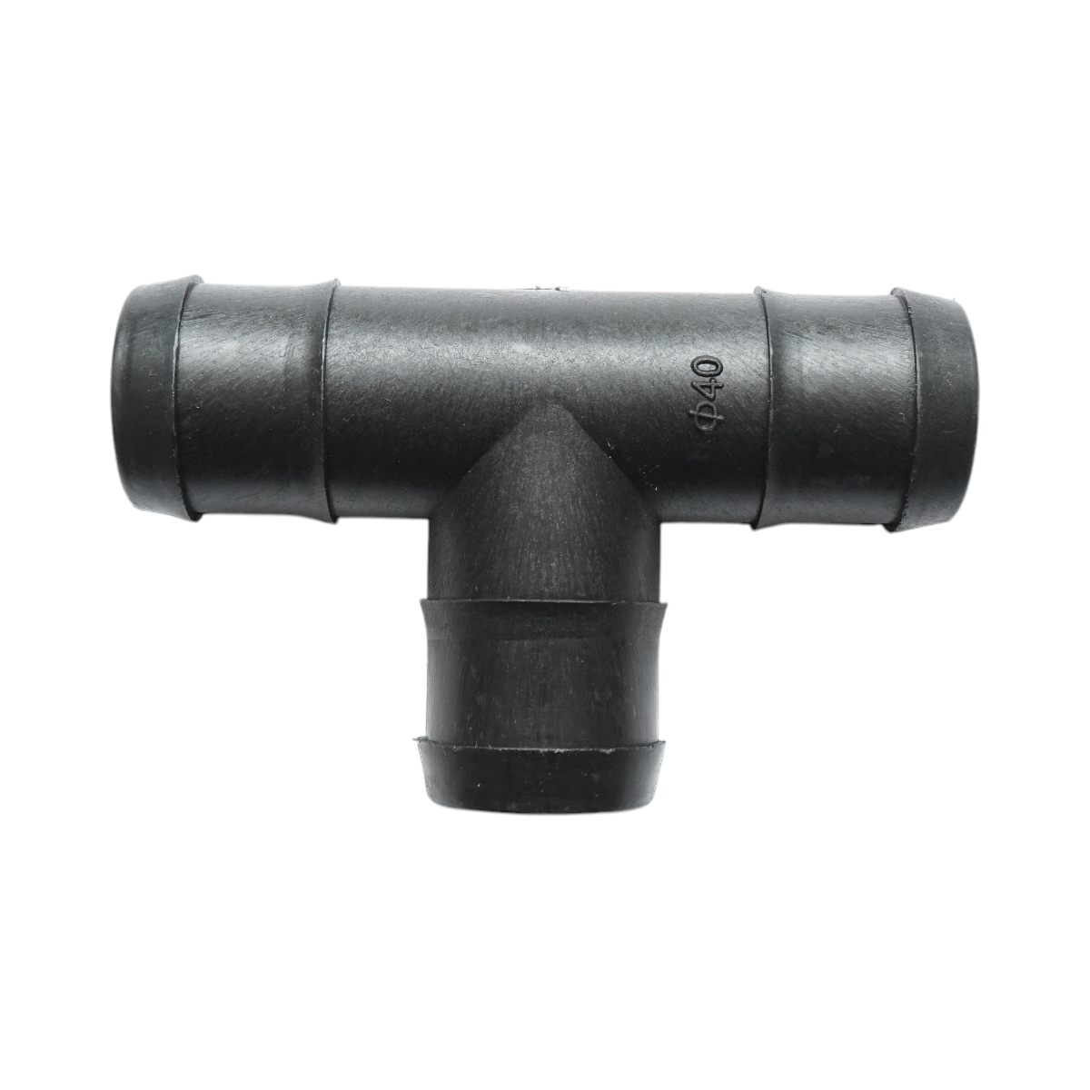 Raccordo a T per tubo flessibile 40x40x40mm per impianti di irrigazione