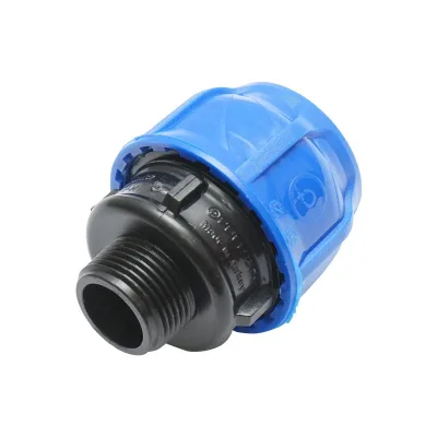 Raccordo Compressione PN16-40mm x 1" Manicotto Raccordo Tubi per sistemi di irrigazione - immagine 2