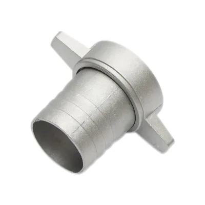 Raccordo da 2 pollici con dado e guarnizione in alluminio per tubo di irrigazione acqua con filettatura interna - immagine 2