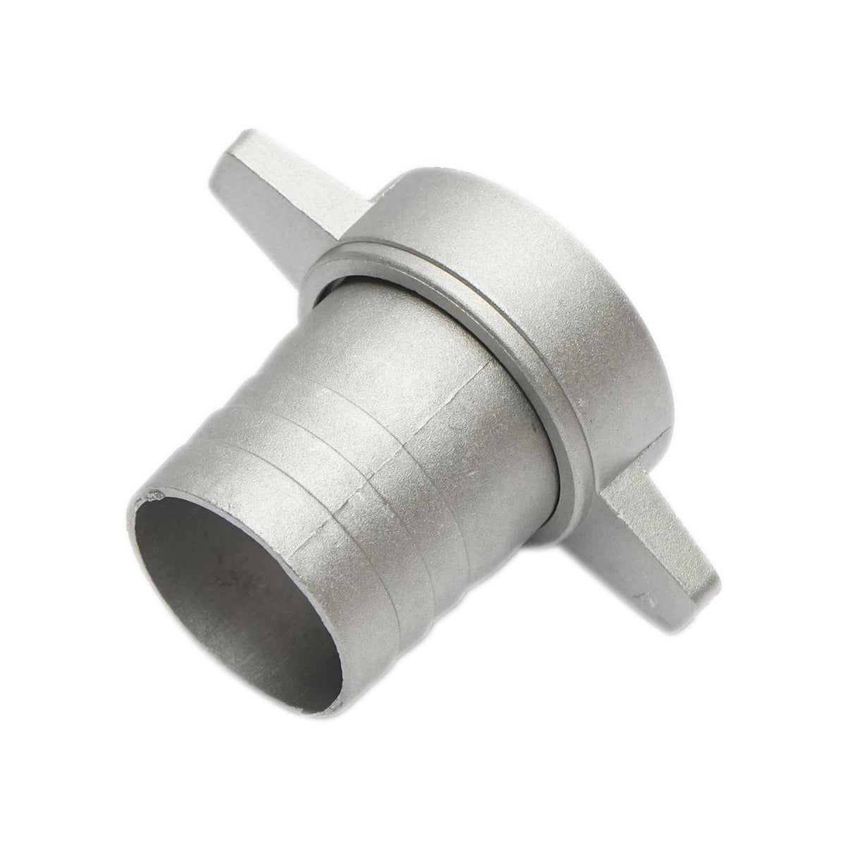 Raccordo da 2 pollici con dado e guarnizione in alluminio per tubo di irrigazione acqua con filettatura interna - immagine 2