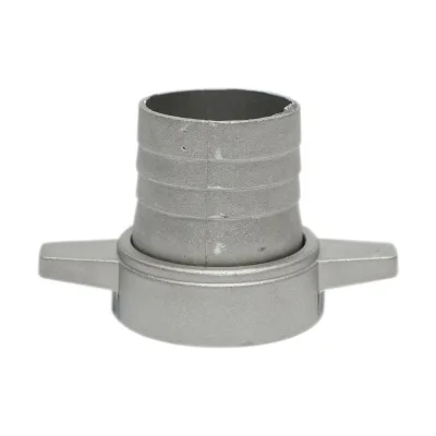 Raccordo da 2 pollici con dado e guarnizione in alluminio per tubo di irrigazione acqua con filettatura interna